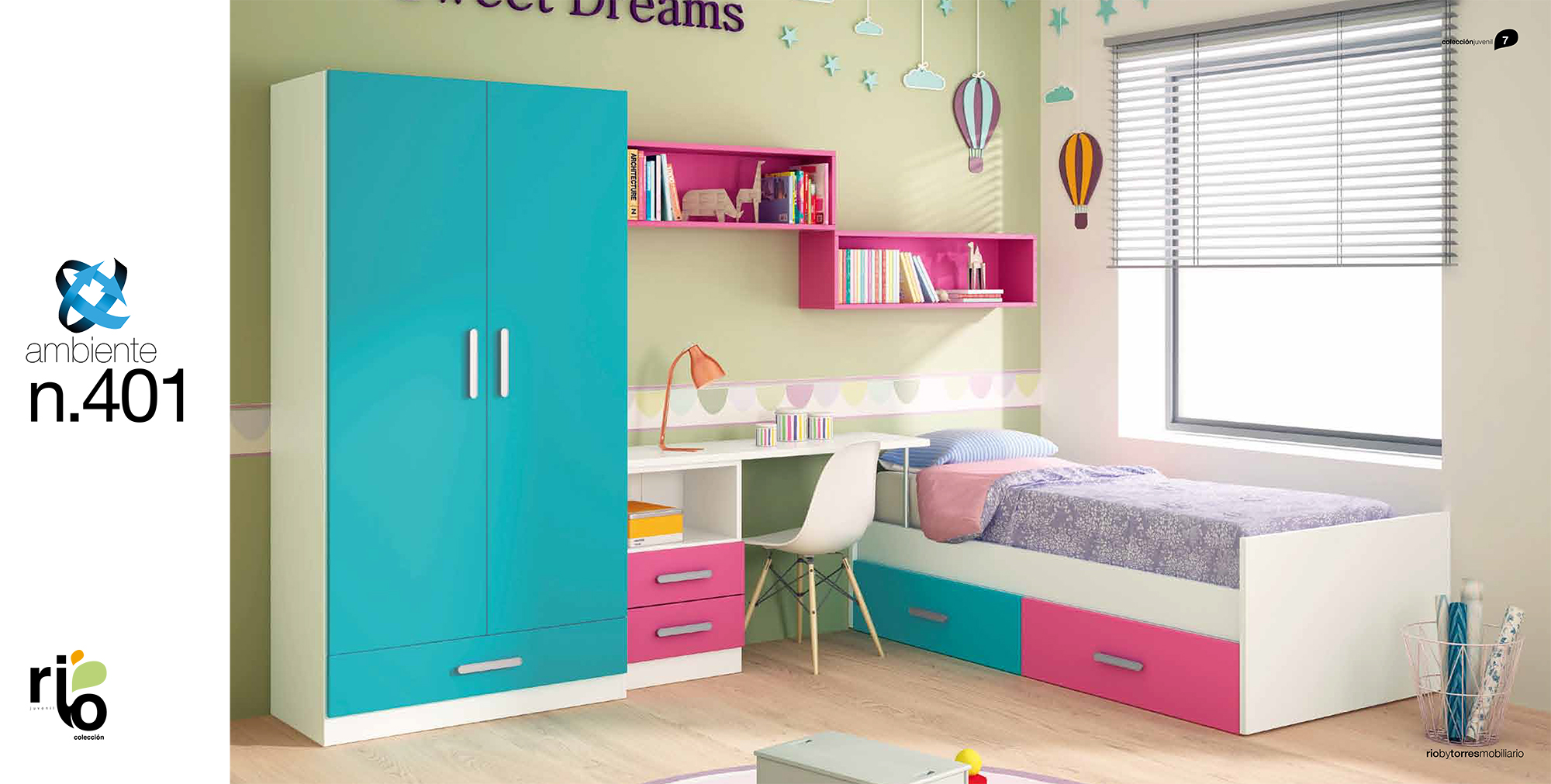 Dormitorios juveniles Ser Kamuebles Muebles Alfredo