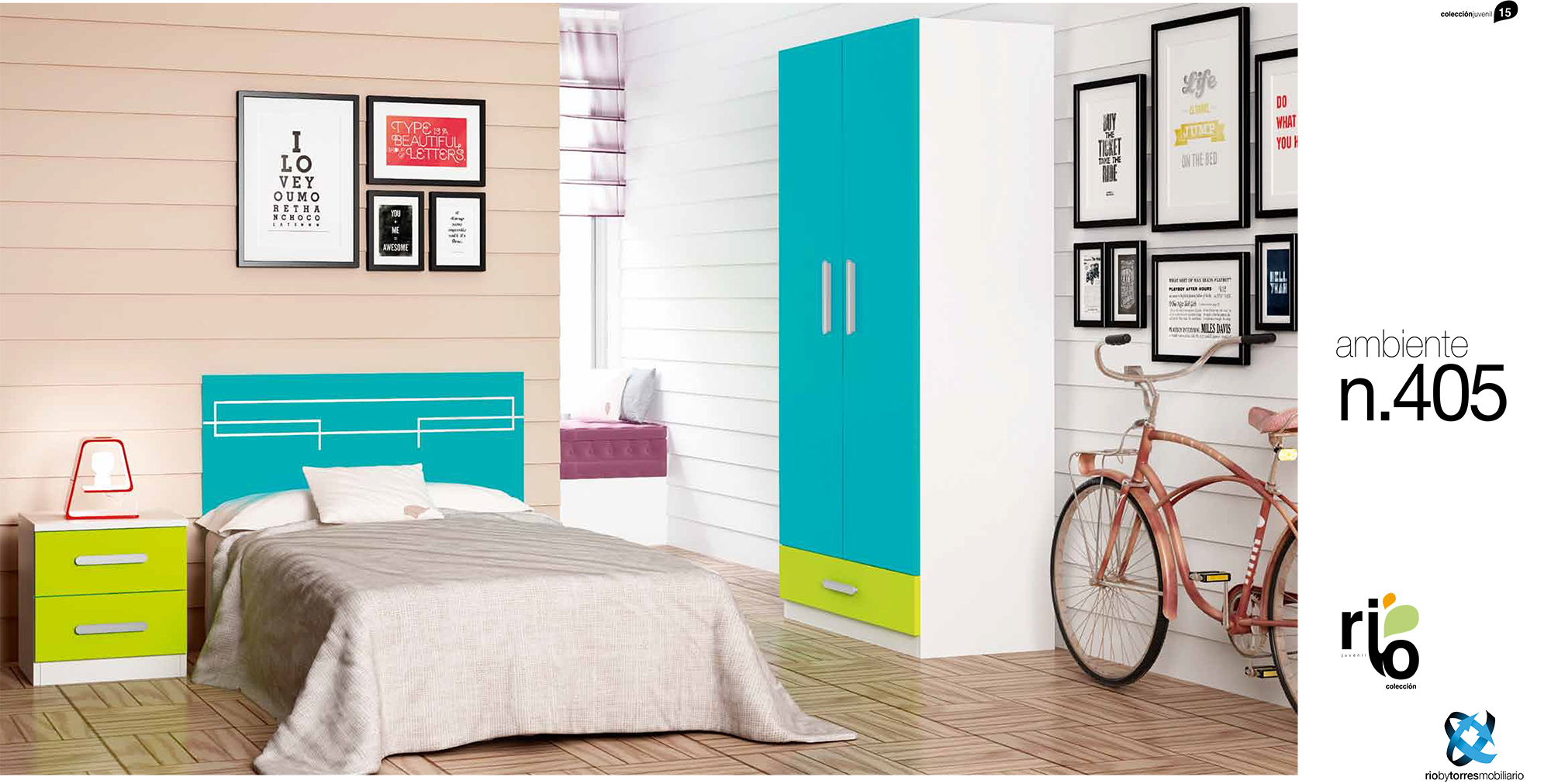 Dormitorios juveniles Ser Kamuebles Muebles Alfredo2